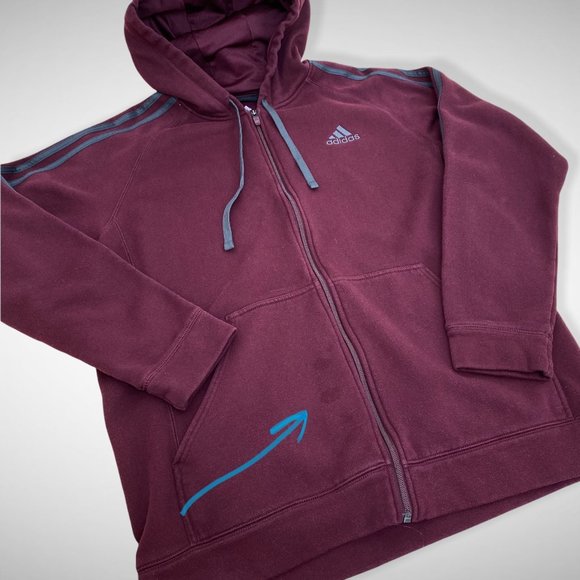 Adidas Spellout Hoodie w/Logo - Picture 4 of 6